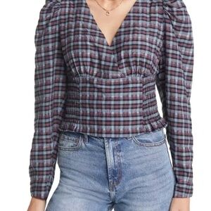 Treasure & Bond | Tops | Batwing Mock
Neck Lightweight Top